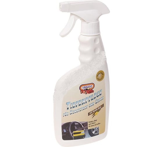 Изображение товара Средство для проникающей очистки пластика Pingo с ароматом ванили, спрей, 500 мл 00789-6