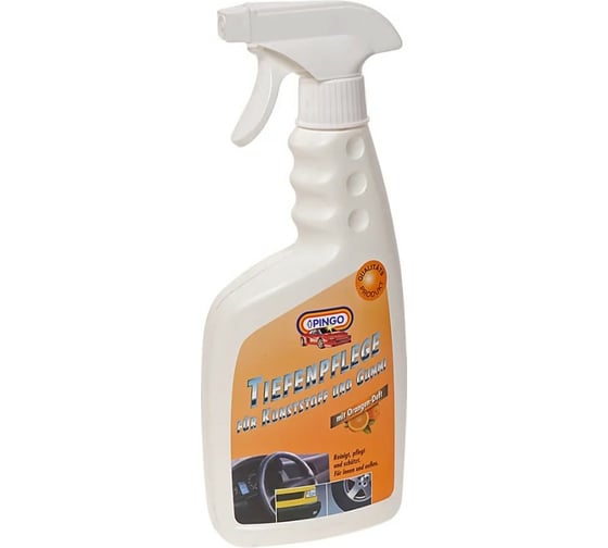 Изображение товара Средство для проникающей очистки пластика Pingo с ароматом апельсина, спрей, 500 мл 00775-9
