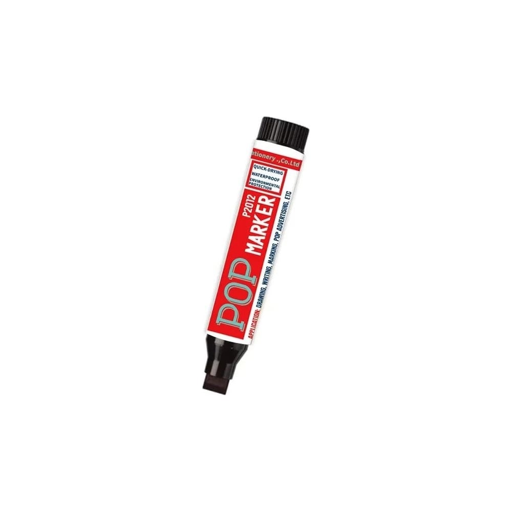 Изображение товара Промышленный перманентный маркер Flysea P-2012 с широким наконечником фиолетовый 12 мм