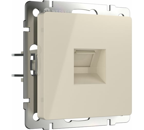 Изображение товара Телефонная розетка WERKEL W1182003 RJ-11 слоновая кость a051492