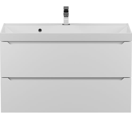 Изображение товара Подвесная тумба под раковину uperwood Tanos 90 см, белая 291020245