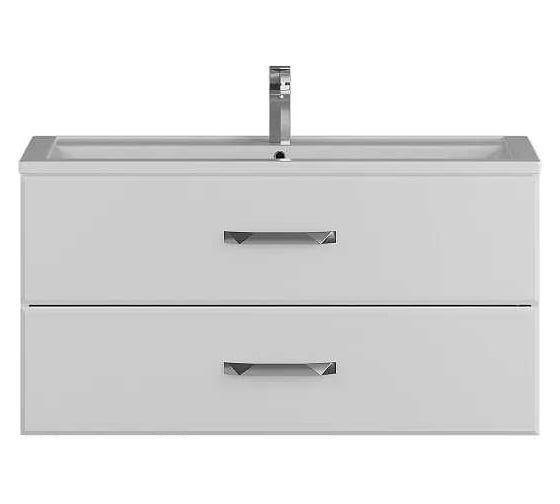 Изображение товара Тумба под раковину uperwood Foster 90 см, подвесная, белая 291020513