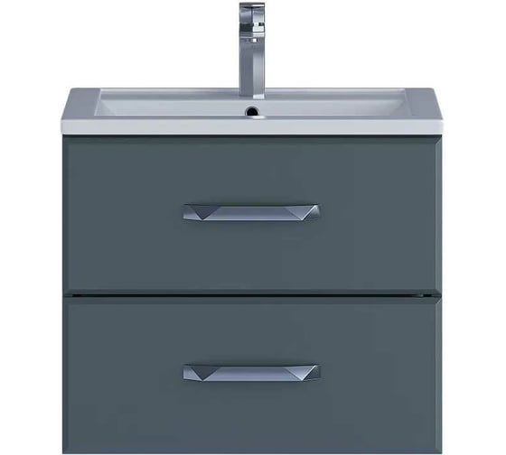 Изображение товара Тумба под раковину uperwood Foster 60 см, подвесная, серый графит 291020520
