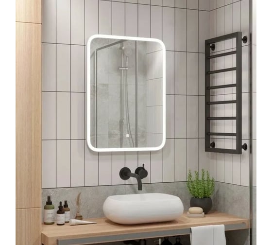 Изображение товара Зеркало для ванной Uperwood с led-подстветкой Foster 60x80 см 291020559