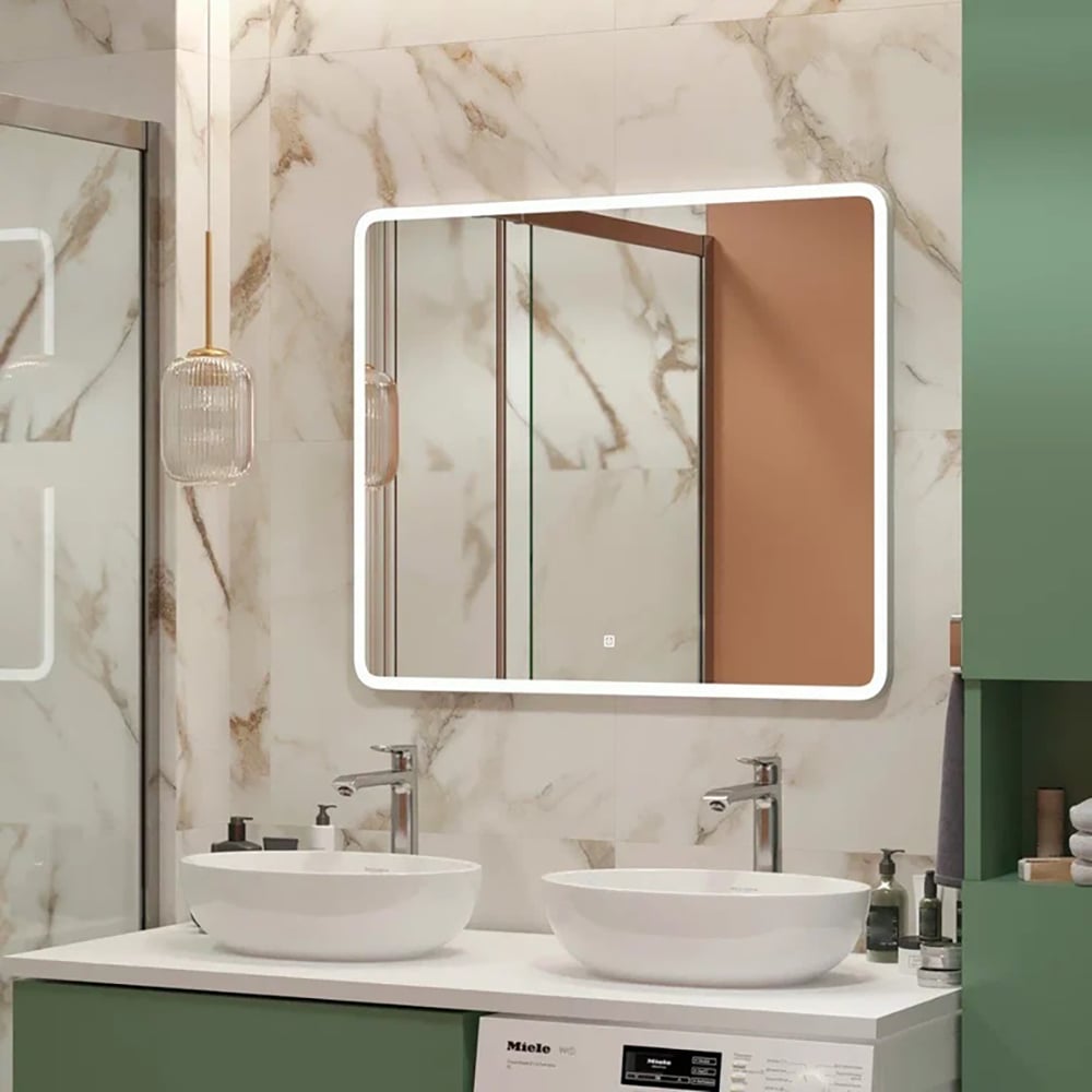 Изображение товара Зеркало для ванной с LED-подсветкой Uperwood Foster 90x80 см