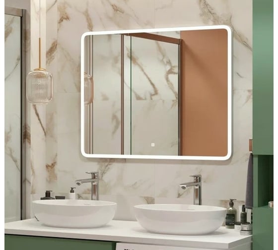 Изображение товара Зеркало для ванной Uperwood с led-подстветкой Foster 90x80 см 291020580