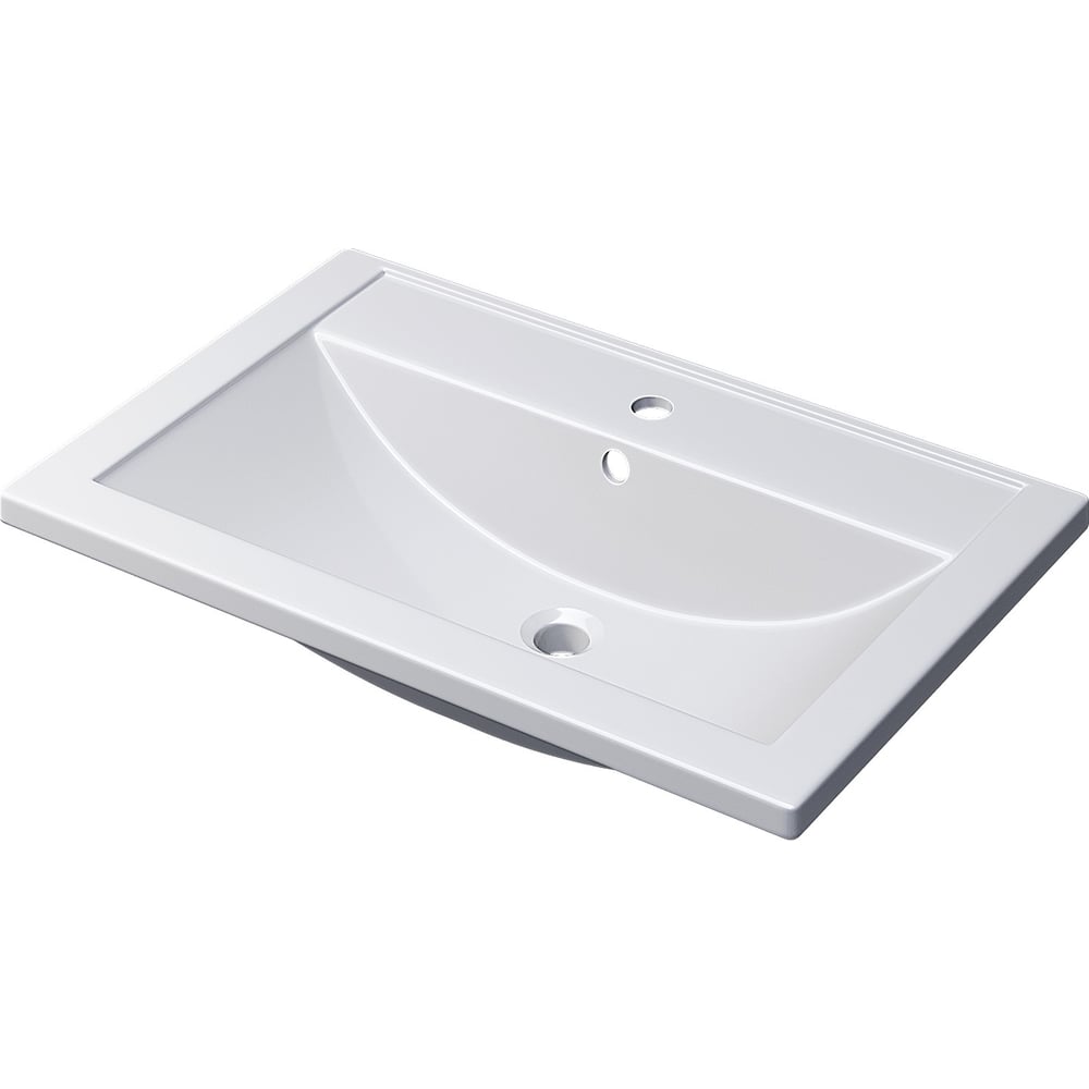 Изображение товара Раковина для ванной комнаты Uperwood Foster 70 см прямоугольная белая