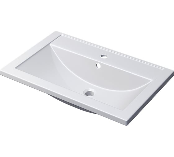 Изображение товара Раковина для ванной комнаты Uperwood Foster 70 см, прямоугольная 291020341