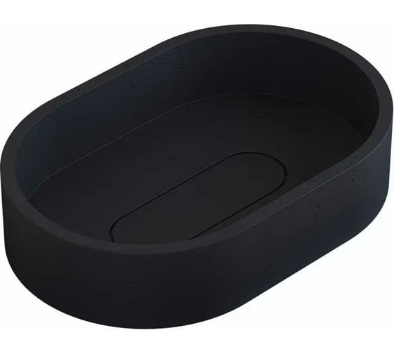 Изображение товара Накладная раковина uperwood London, бетон, цвет черный 291020320