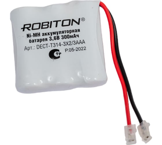 Изображение товара Аккумуляторная батарея Robiton DECT-T314-3x2/3AAA 13469