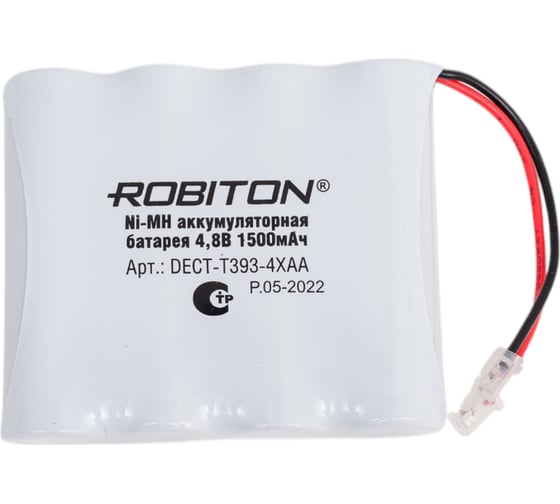 Изображение товара Аккумуляторная батарея Robiton DECT-T393-4XAA 13783