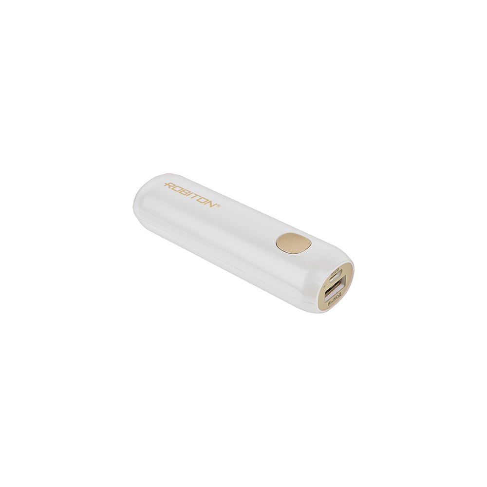 Изображение товара Универсальный внешний аккумулятор Robiton POWER BANK Li3.4 MAGNOLIA белый 3350мАч 14262