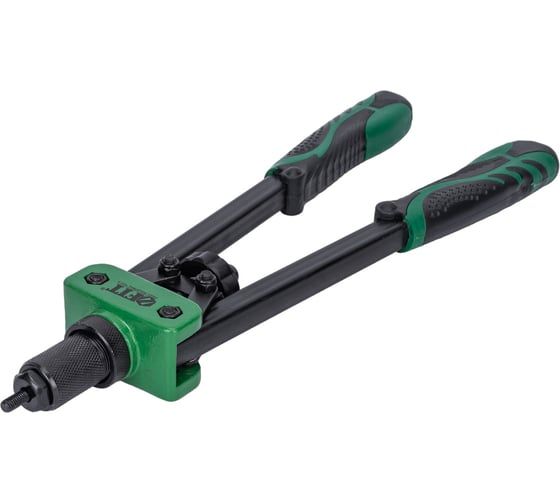 Изображение товара Силовой заклепочник FIT двуручный Профи для резьбовых заклепок, М3-М10 (350 мм) 32068