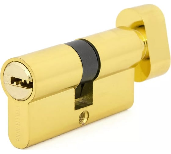 Изображение товара Цилиндровый механизм Palladium ZN 60 C BK PB СТ-00001129