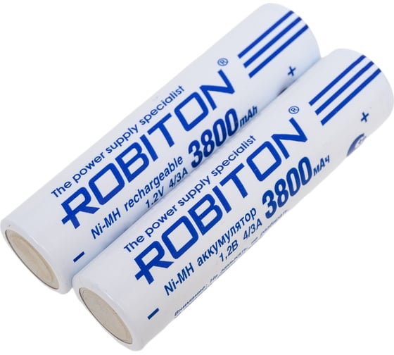 Изображение товара Аккумулятор Robiton 2шт. 3800MH4/3A-2 17165