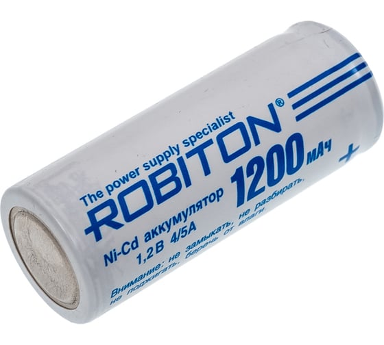 Изображение товара Аккумулятор Robiton 2шт. 1200NC4/5A 14603