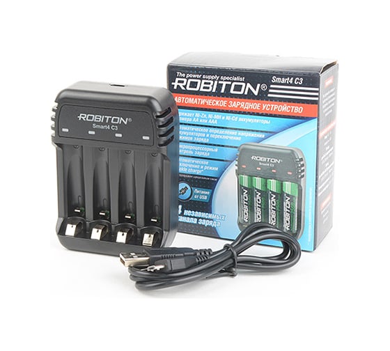 Изображение товара Зарядное устройство Robiton Smart4 C3 17262