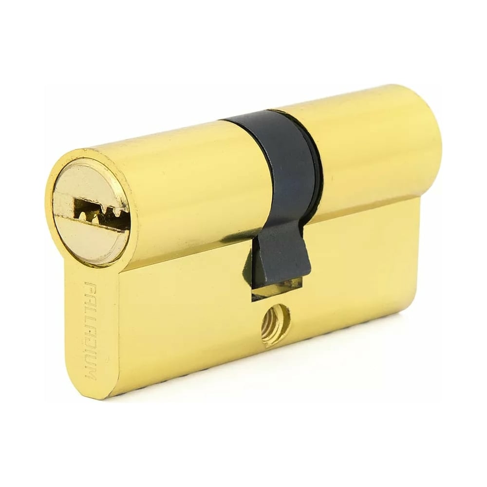 Изображение товара Цилиндровый механизм Palladium ZN 60 C ET PB двухсторонний 5 ключей золото