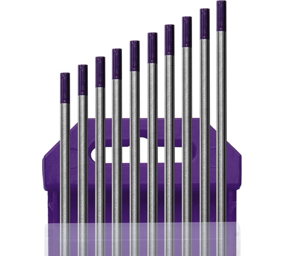 Изображение товара Электроды вольфрамовые фиолетовые WE-3-175 10 шт, 3.2 мм, AC/DC Кедр 8017923