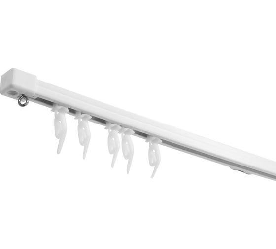 Изображение товара Алюминиевый однополосный карниз в сборе Эскар Katal 5, 4.0 м 242452400