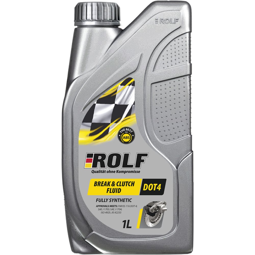 Изображение товара Тормозная жидкость Rolf Brake & Clutch Fluid DOT-4 910г