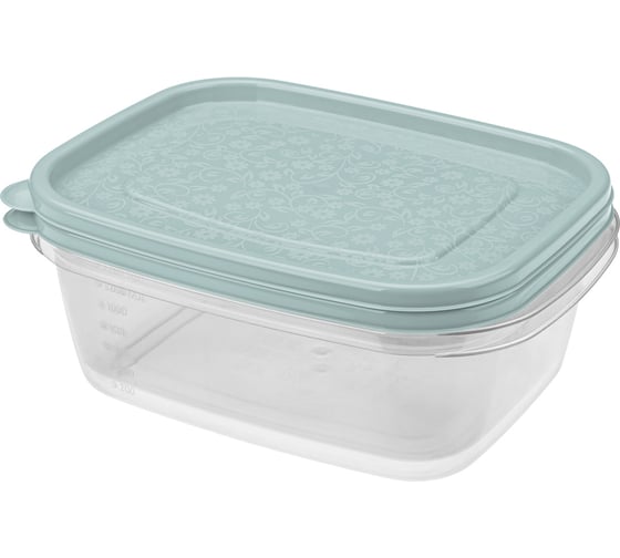 Изображение товара Комплект контейнеров Phibo Арт-декор 1,25л 2 шт Светло-голубой 431154331