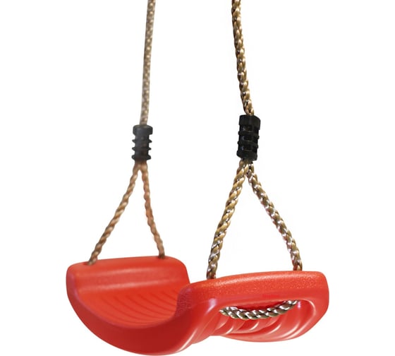 Изображение товара Качели детские подвесные пластиковые на веревке Лодочка (Ширина 43 см) MoyDvor SAC004101R