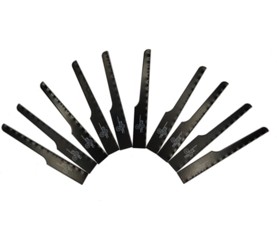 Изображение товара Комплект пилок пневмолобзику 32 зуба, 10 шт Индастриал Тулз ПЛ-32Т