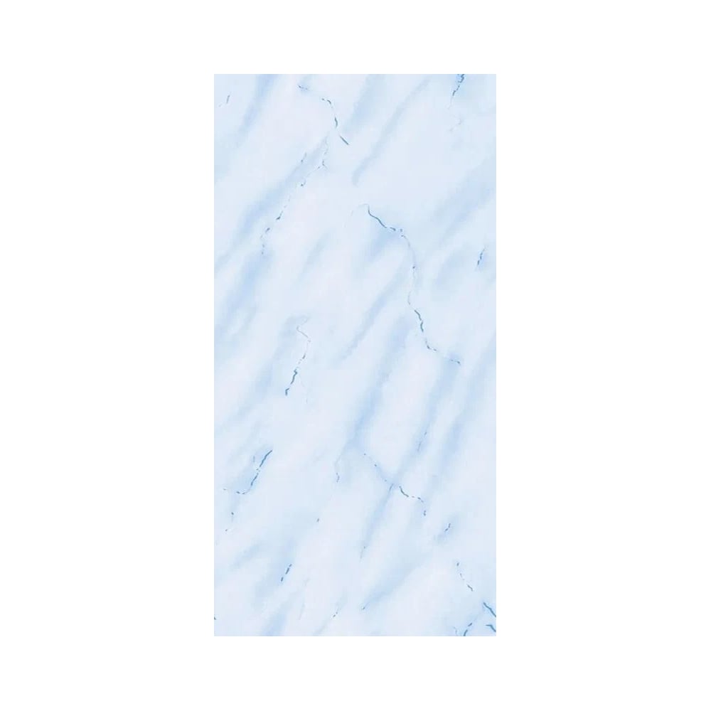 Изображение товара Панель ПВХ Центурион 0,25x2,7 м Мрамор голубой N68/1, влагостойкая, моющаяся