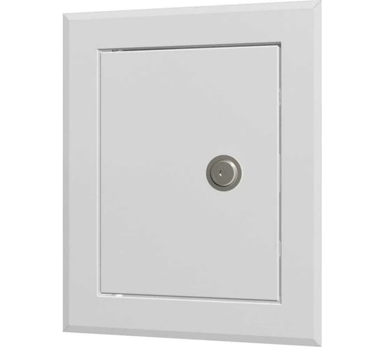 Изображение товара Ревизионный люк EVECS ЛТМЗп 460x460, фланец, 400x400, замок, окрашенная сталь 89-283