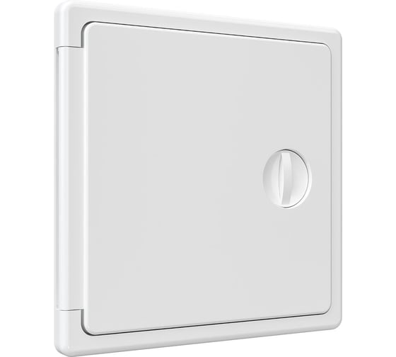 Изображение товара Ревизионная люк-дверца EVECS ЛТ1515П накладная, с ручкой-задвижкой АБС 150x150 210-095