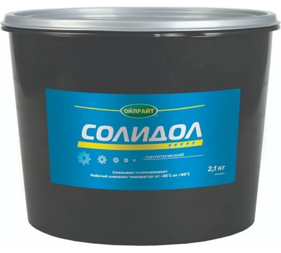 Изображение товара Синтетический солидол OILRIGHT 2.1 кг ведро 6085