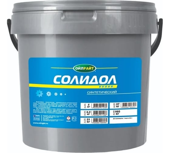 Изображение товара Синтетический солидол OILRIGHT 9.5 кг 6018