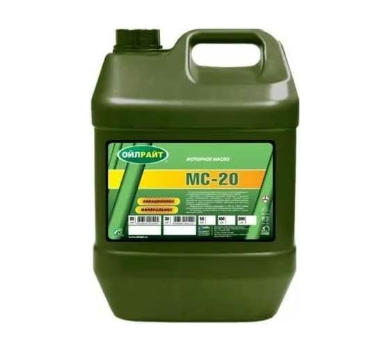 Изображение товара Авиационное масло OILRIGHT МС-20 АВИА, 30 л 2528