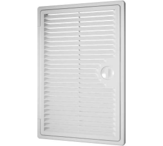 Изображение товара Ревизионная вентилируемая люк-дверца EVECS "ДЕКОФОТ" 2525ДФ, накладная, АБС 250x250 87-669