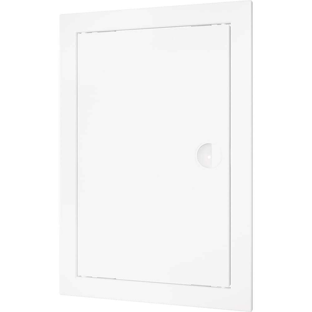 Изображение товара Ревизионная люк-дверца EVECS Л2020Р 218x218 с ручкой из ABS, белая