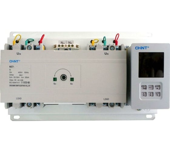 Изображение товара Устройство автоматического ввода резерва CHINT 125А NXZM-125S/3B (R) 256780