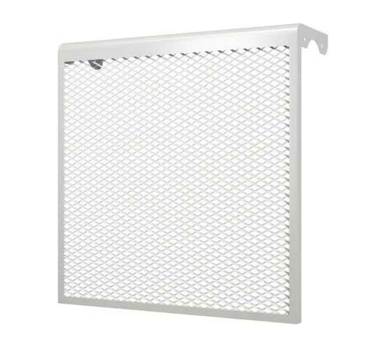 Изображение товара Радиаторный экран ERA серия ДМЭР, просечно-вытяжной, 590x610x140, 6-и секционный, сталь, белый 86-661