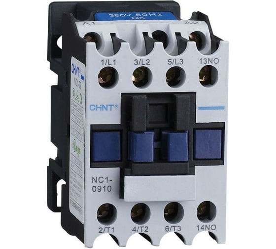 Изображение товара Контактор CHINT NC1-0901 9А 230В/АС3 1НЗ 50Гц (R) 220800
