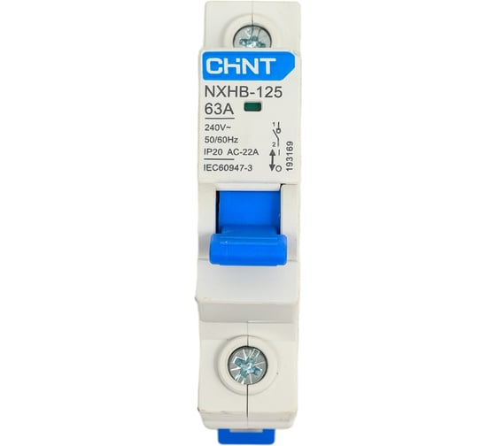 Изображение товара Выключатель нагрузки CHINT 1п 63А NXHB-125 (R) 193169