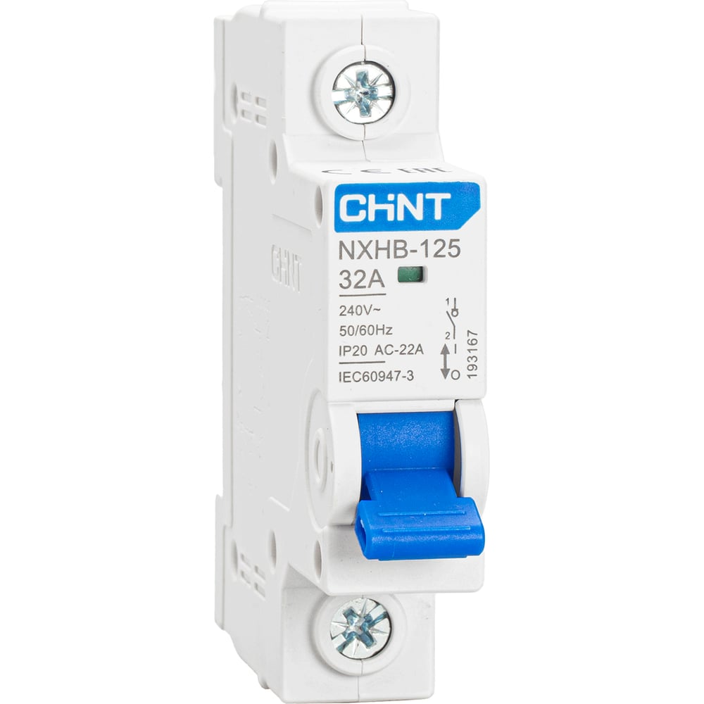 Изображение товара Выключатель нагрузки CHINT 1п 32А NXHB-125 (R) модульный с IP20