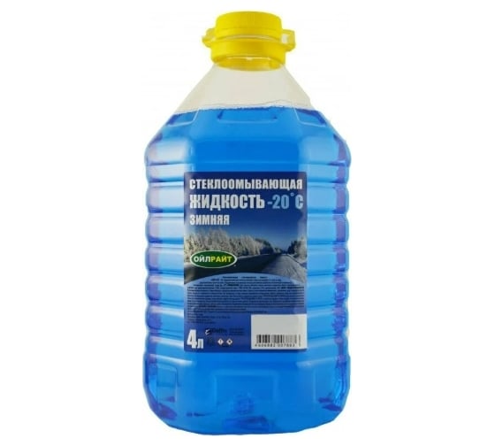 Изображение товара Омыватель стекол OILRIGHT зимний, -20 С, пэт 4 л 5206