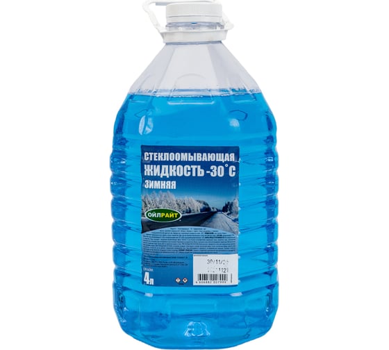 Изображение товара Омыватель стекол OILRIGHT зимний, -30 С, пэт 4 л 5203