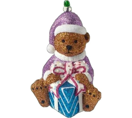 Изображение товара Ёлочное украшение Магия праздника ПЛЮШЕВЫЙ МИШКА 13 см MAG1990