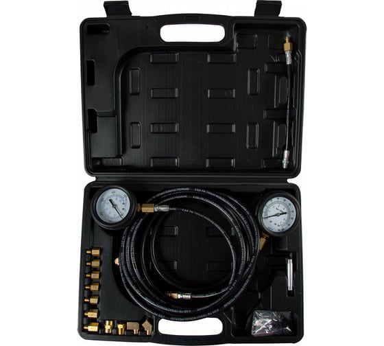 Изображение товара Манометр для измерения давления масла AFFIX 2 манометра 7 и 35 бар, комплект адаптеров AF12020023C