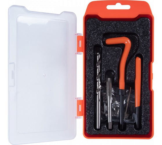 Изображение товара Набор AFFIX для восстановления резьбы М7x1,0, 25 предметов, кейс AF35207100C