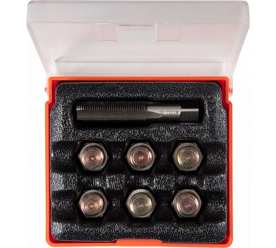 Изображение товара Набор AFFIX для ремонта масляных пробок М13x1.25, кейс, 19 предметов AF10347113C
