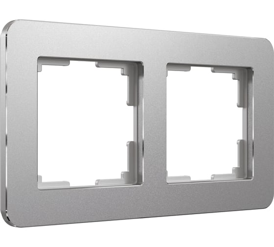 Изображение товара Рамка на 2 поста WERKEL W0022606 Platinum алюминий a059212