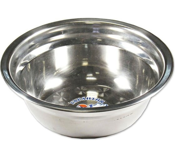 Изображение товара Миска Следопыт нержавеющая сталь, d 23 см, h 5.9 см, 1700 мл PF-CWS-P47