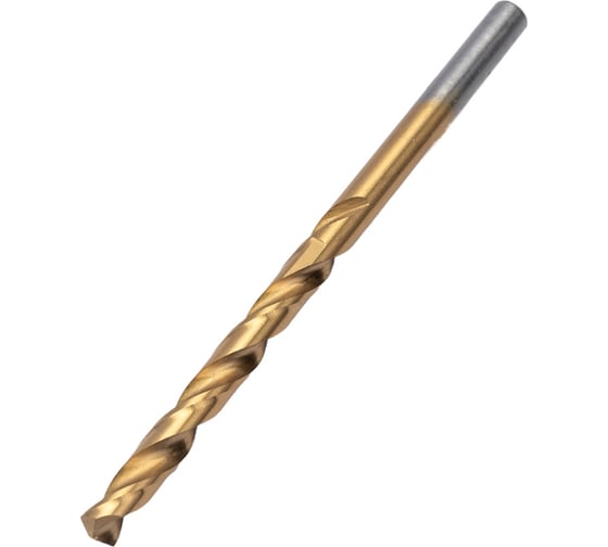 Изображение товара Сверло по металлу с титановым покрытием Profi 5x86 мм, 10 шт CUTOP 52-447